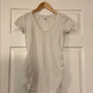 Short sleeve white shirt
